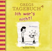 Cover-Bild zum Titel 'Gregs Tagebuch 4 - Ich war's nicht!' von 'Jeff Kinney'