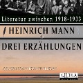 Cover-Bild zum Titel 'Drei Erzählungen' von 'Heinrich Mann'