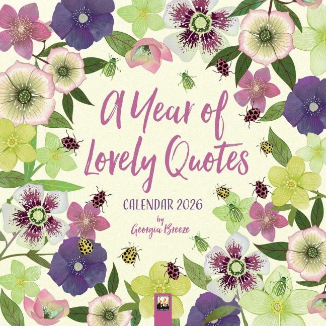 A Year of Lovely Quotes Wall Calendar 2026 (Art Calendar) - 