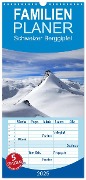Familienplaner 2025 - Schweizer Berggipfel mit 5 Spalten (Wandkalender, 21 x 45 cm) CALVENDO - Gerhard Albicker