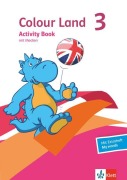 Cover-Bild zum Titel 'Colour Land 3. Ab Klasse 3. Activity Book mit Medien Klasse 3' von ''