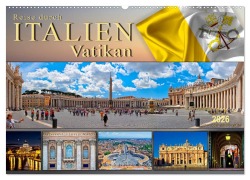 Cover-Bild zum Titel 'Reise durch Italien Vatikan (Wandkalender 2026 DIN A2 quer), CALVENDO Monatskalender' von 'Peter Roder'