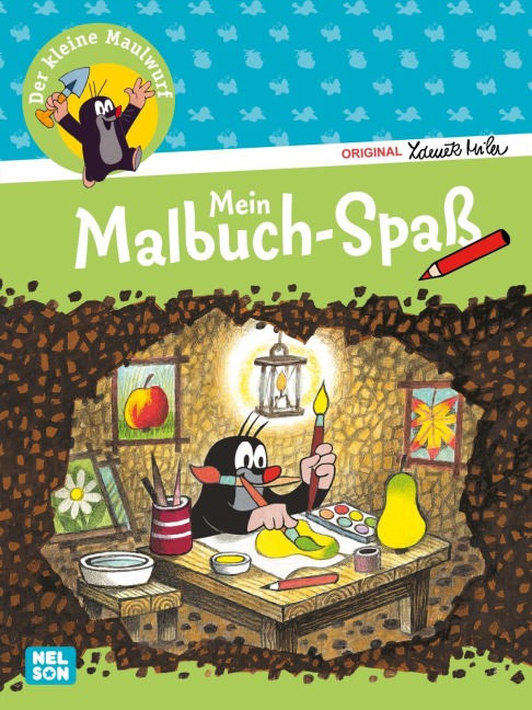 Der kleine Maulwurf: Mein Malbuch-Spaß - 