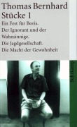 Cover-Bild zum Titel 'Stücke 1' von 'Thomas Bernhard'