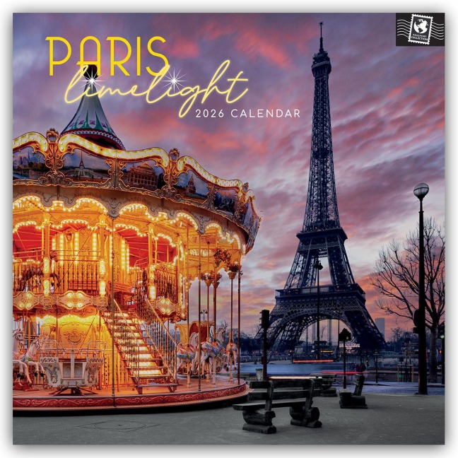 Paris Limelight - Paris im Rampenlicht 2026 - 16-Monatskalender - Gifted Stationery Co. Ltd