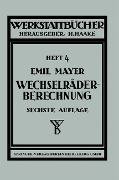 Wechselräderberechnung für Drehbänke - E. O. Mayer