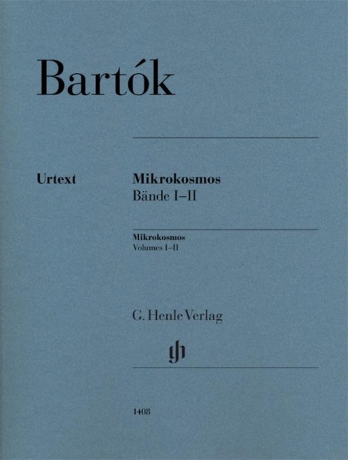 Mikrokosmos Bände I-II, Urtext - Béla Bartók