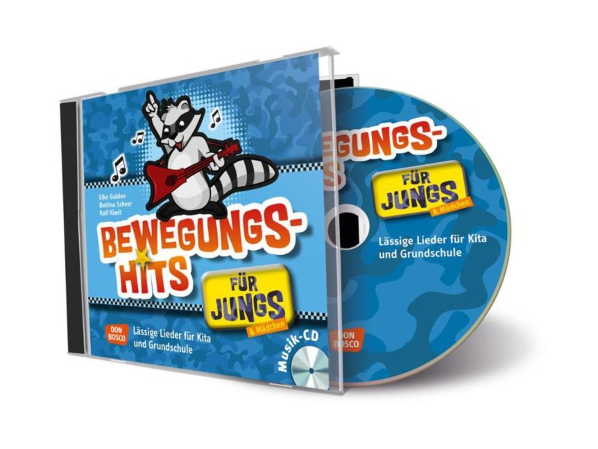Bewegungshits für Jungs - Audio-CD - Elke Gulden, Bettina Scheer, Ralf Kiwit
