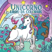 Cover-Bild zum Titel 'Unicorno libro da colorare' von 'Young Dreamers Press'