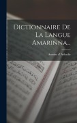 Cover-Bild zum Titel 'Dictionnaire De La Langue Amariñña...' von 'Antoine D' Abbadie'