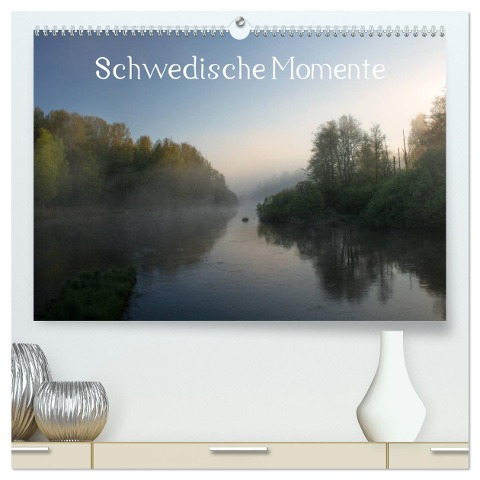 Schwedische Momente (hochwertiger Premium Wandkalender 2024 DIN A2 quer), Kunstdruck in Hochglanz - Martin Wenner
