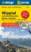 Cover-Bild zum Titel 'Mayr Wanderkarte Wipptal und seine Bergtäler 1:30.000' von ''