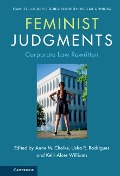 Cover-Bild zum Titel 'Feminist Judgments: Corporate Law Rewritten' von ''