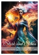 Cover-Bild zum Titel 'Stark und Schön Facetten der Weiblichkeit (Wandkalender 2026 DIN A2 hoch), CALVENDO Monatskalender' von 'Babette Whitter'