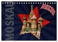 Moskau - Moscow (Tischkalender 2025 DIN A5 quer), CALVENDO Monatskalender - Hermann Koch