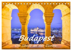 Cover-Bild zum Titel 'Budapest - Die Stadt an der Donau (Tischkalender 2027 DIN A5 quer), CALVENDO Monatskalender' von 'Bettina Hackstein'