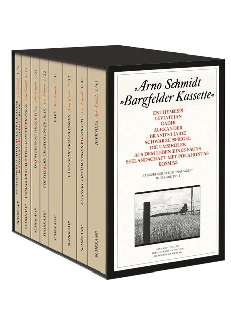 Bargfelder Ausgabe. Studienausgabe der Werkgruppe I: Romane, Erzählungen, Gedichte, Juvenilia - Arno Schmidt