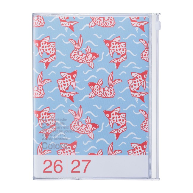 MARK'S 2026/27 Diary A5 Pattern // Fish - 
