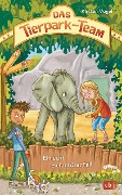 Cover-Bild zum Titel 'Das Tierpark-Team - Ein echt elefantöser Fall' von 'Kirsten Vogel'