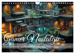 Cover-Bild zum Titel 'Gamer Nostalgie (Wandkalender 2026 DIN A4 quer), CALVENDO Monatskalender' von 'Kerstin Waurick'