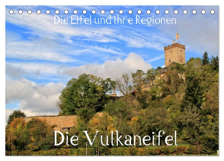 Die Eifel und ihre Regionen - Die Vulkaneifel (Tischkalender 2025 DIN A5 quer), CALVENDO Monatskalender - Arno Klatt