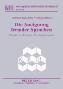 Cover-Bild zum Titel 'Die Aneignung fremder Sprachen' von ''