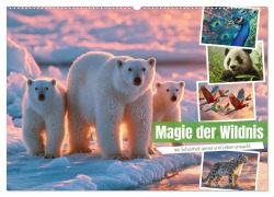 Cover-Bild zum Titel 'Magie der Wildnis (Wandkalender 2026 DIN A2 quer), CALVENDO Monatskalender' von 'Steffen Gierok-Latniak'