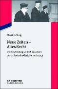 Cover-Bild zum Titel 'Neue Zeiten - Altes Recht' von 'Martin Löhnig'