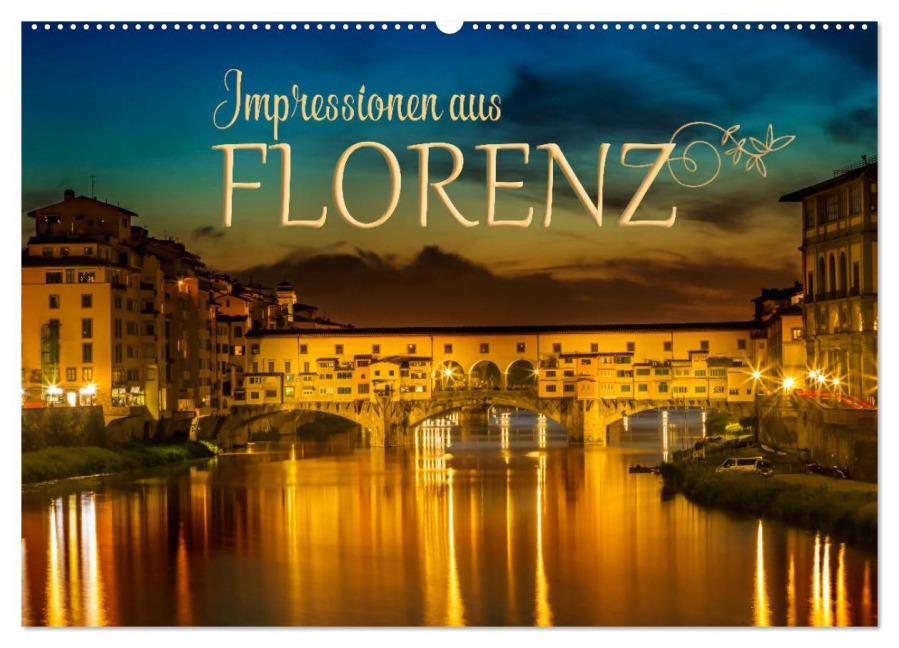 Impressionen aus FLORENZ (Wandkalender 2025 DIN A2 quer), CALVENDO Monatskalender - Melanie Viola