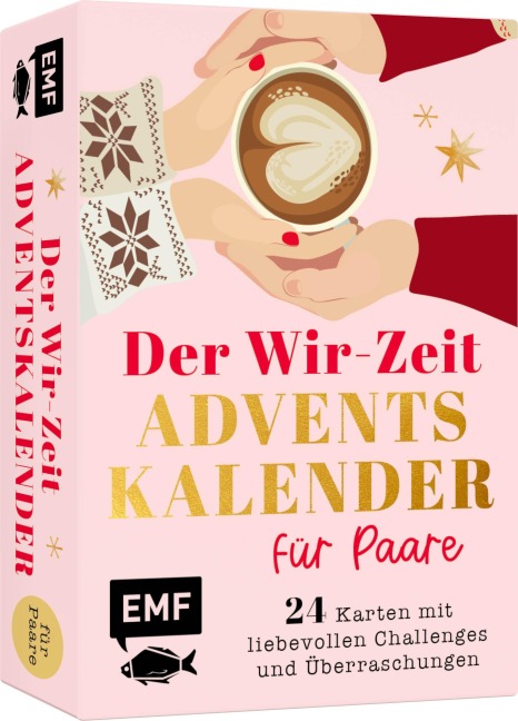 Adventskalender-Kartenset: 24 x Wir-Zeit für Paare - 