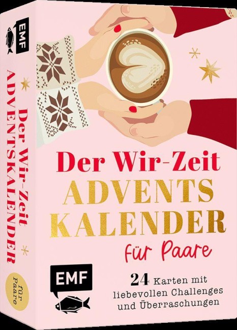 Adventskalender-Kartenset: 24 x Wir-Zeit für Paare - 