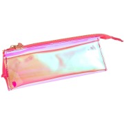 Etui Irisierend, Neonpink, 6,5 x 6,5 x 19 cm - 