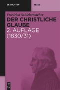 Cover-Bild zum Titel 'Der christliche Glaube' von 'Friedrich Schleiermacher'