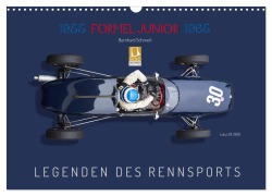 Cover-Bild zum Titel 'Legenden des Rennsports - Formel Junior 1955-1965 (Wandkalender 2026 DIN A3 quer), CALVENDO Monatskalender' von 'Bernhard Schmerl'