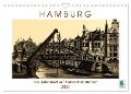 Hamburg: Die Hafenstadt auf historischen Stichen (Wandkalender 2024 DIN A4 quer), CALVENDO Monatskalender - Calvendo Calvendo
