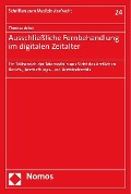 Ausschließliche Fernbehandlung im digitalen Zeitalter - Theresa Acker