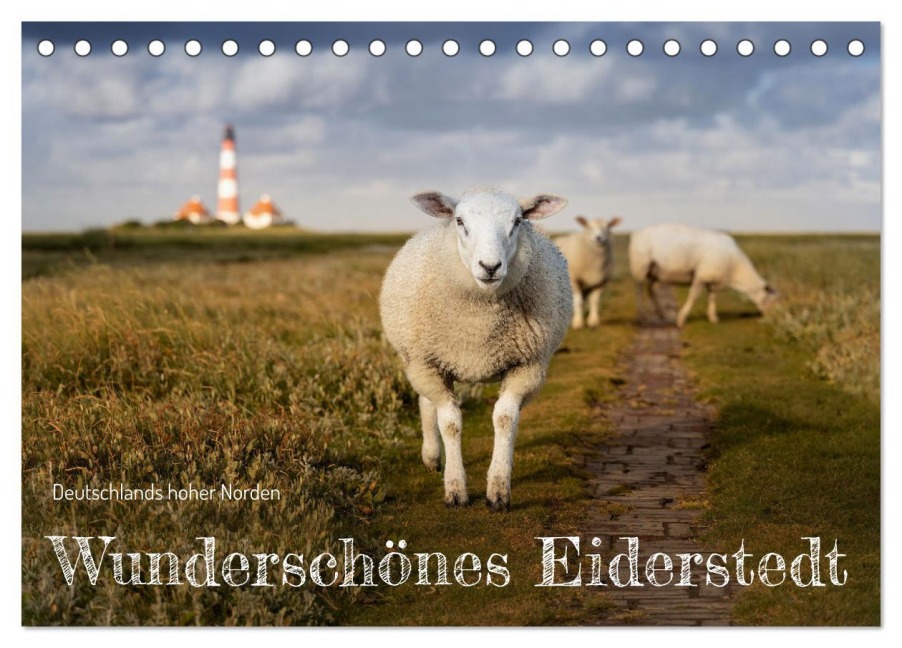 Wunderschönes Eiderstedt (Tischkalender 2026 DIN A5 quer), CALVENDO Monatskalender - Ulla Moswald