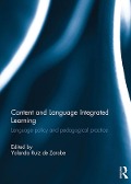Cover-Bild zum Titel 'Content and Language Integrated Learning' von ''