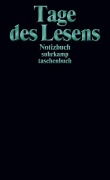 Cover-Bild zum Titel 'Notizbuch suhrkamp taschenbuch. Tage des Lesens' von ''