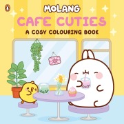 Cover-Bild zum Titel 'Molang: Cafe Cuties: A Cosy Colouring Book' von ''