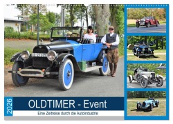Cover-Bild zum Titel 'OLDTIMER-Event (Wandkalender 2026 DIN A2 quer), CALVENDO Monatskalender' von 'Günther Klünder'