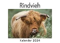 Cover-Bild zum Titel 'Rindvieh (Wandkalender 2024, Kalender DIN A4 quer, Monatskalender im Querformat mit Kalendarium, Das perfekte Geschenk)' von 'Anna Müller'