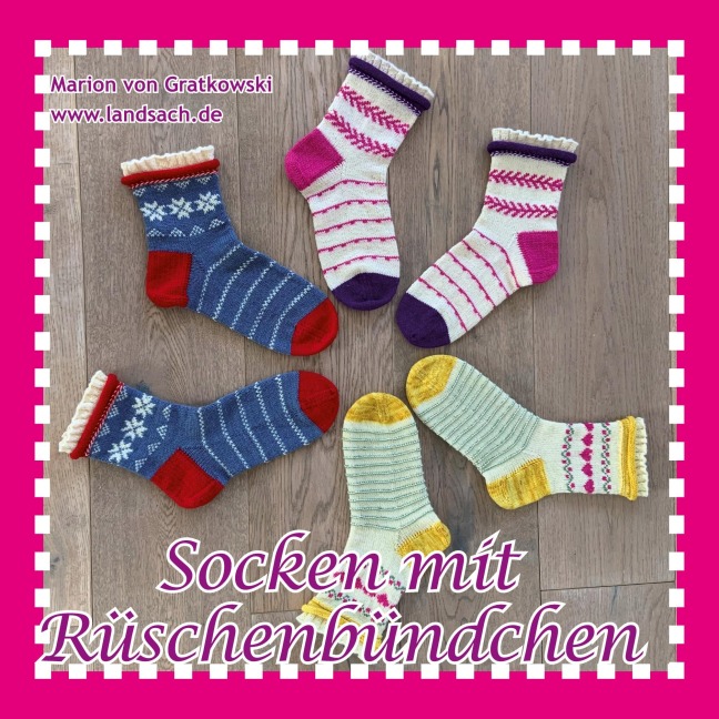 Socken mit Rüschenbündchen - Marion Von Gratkowski