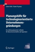Cover-Bild zum Titel 'Planungshilfe für technologieorientierte Unternehmensgründungen' von 'Rainer Przywara, Günter Hirth'