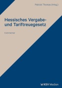Cover-Bild zum Titel 'Hessisches Vergabe- und Tariftreuegesetz (HVTG)' von ''