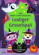 Cover-Bild zum Titel 'Mein Immer-wieder-Stickerbuch: Lustiger Gruselspaß' von 'Kristie Pickersgill'