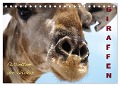 Giraffen ¿ Faszination der Wildnis (Tischkalender 2025 DIN A5 quer), CALVENDO Monatskalender - Nadine Haase