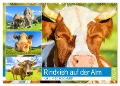 Rindvieh auf der Alm. Kühe im Bergsommer (Wandkalender 2024 DIN A2 quer), CALVENDO Monatskalender - Rose Hurley