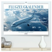 Cover-Bild zum Titel 'Flugzeugkalender - Die schönsten Passagiermaschinen (hochwertiger Premium Wandkalender 2026 DIN A2 quer), Kunstdruck in Hochglanz' von 'Mb Fotografie'
