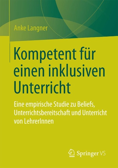 Kompetent für einen inklusiven Unterricht - Anke Langner